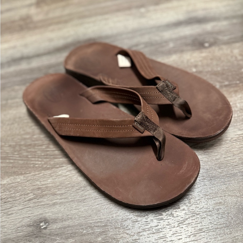Men's Chaco Brown Flip Flops